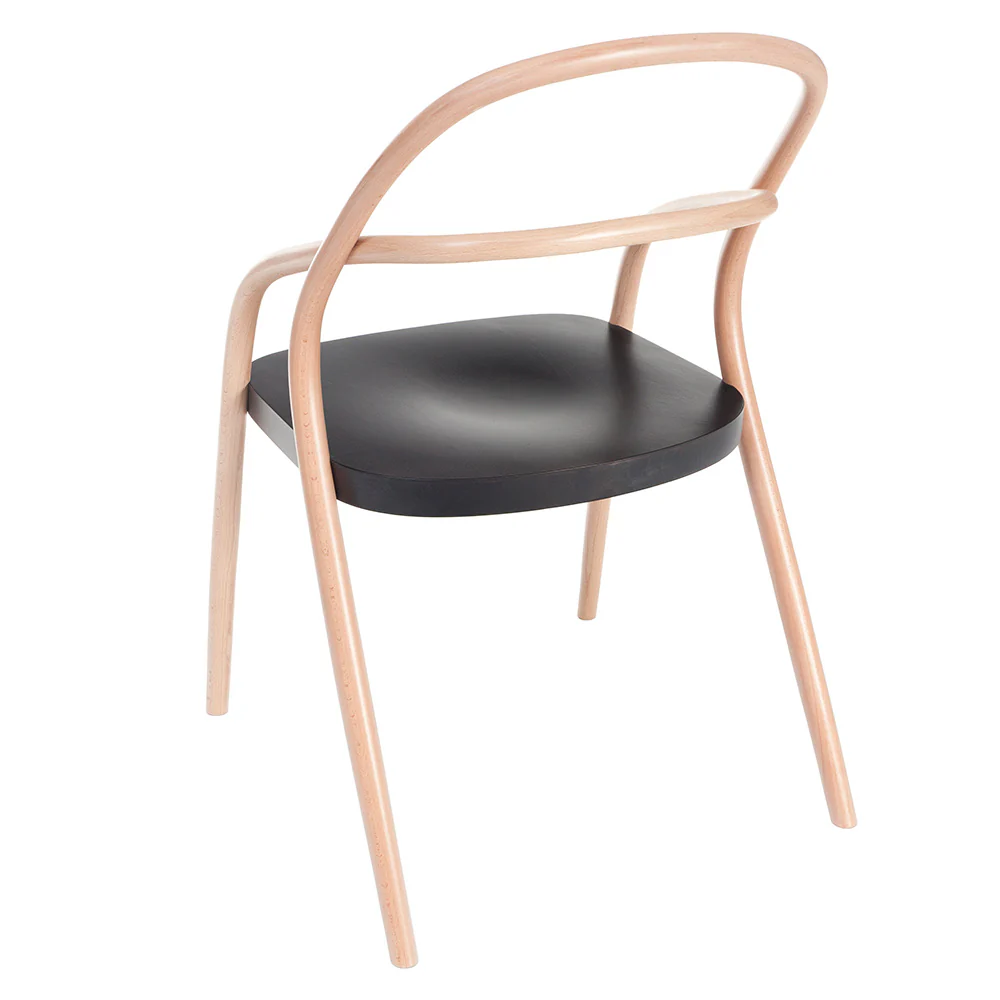 002 Chair - Wood - Image 2