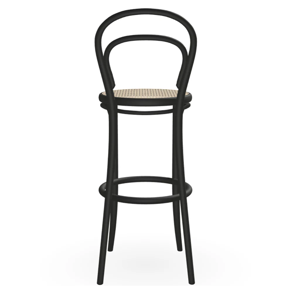 14 Barstool Cane - Wood - Image 4