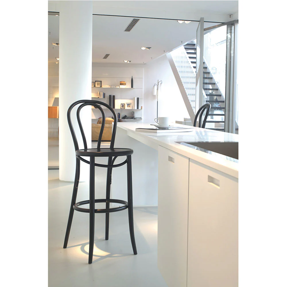18 Barstool Cane - Wood - Image 5