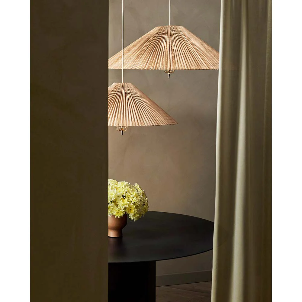 1972 Pendant - Bamboo Shade - Image 5