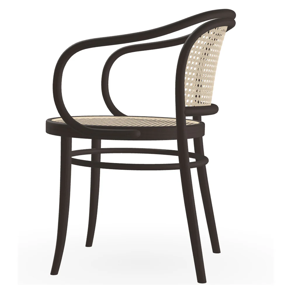 33 Arm Chair Cane - Wood - Image 3