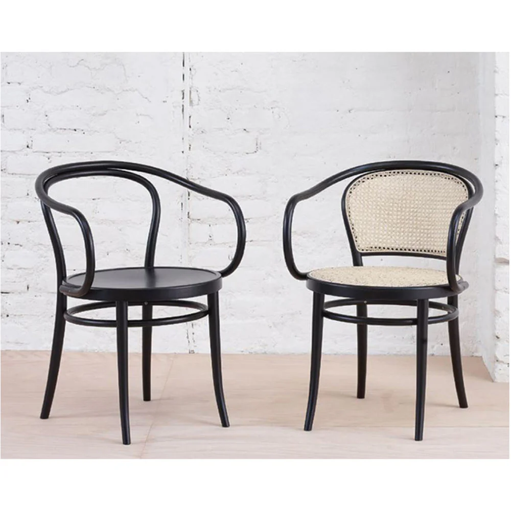 33 Arm Chair Cane - Wood - Image 5