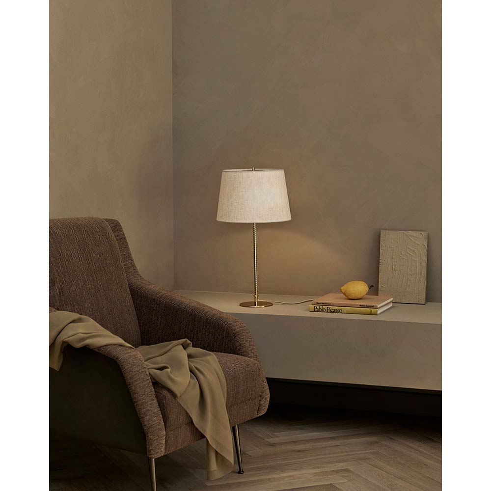 9205 Table Lamp - Canvas Shade - Image 4