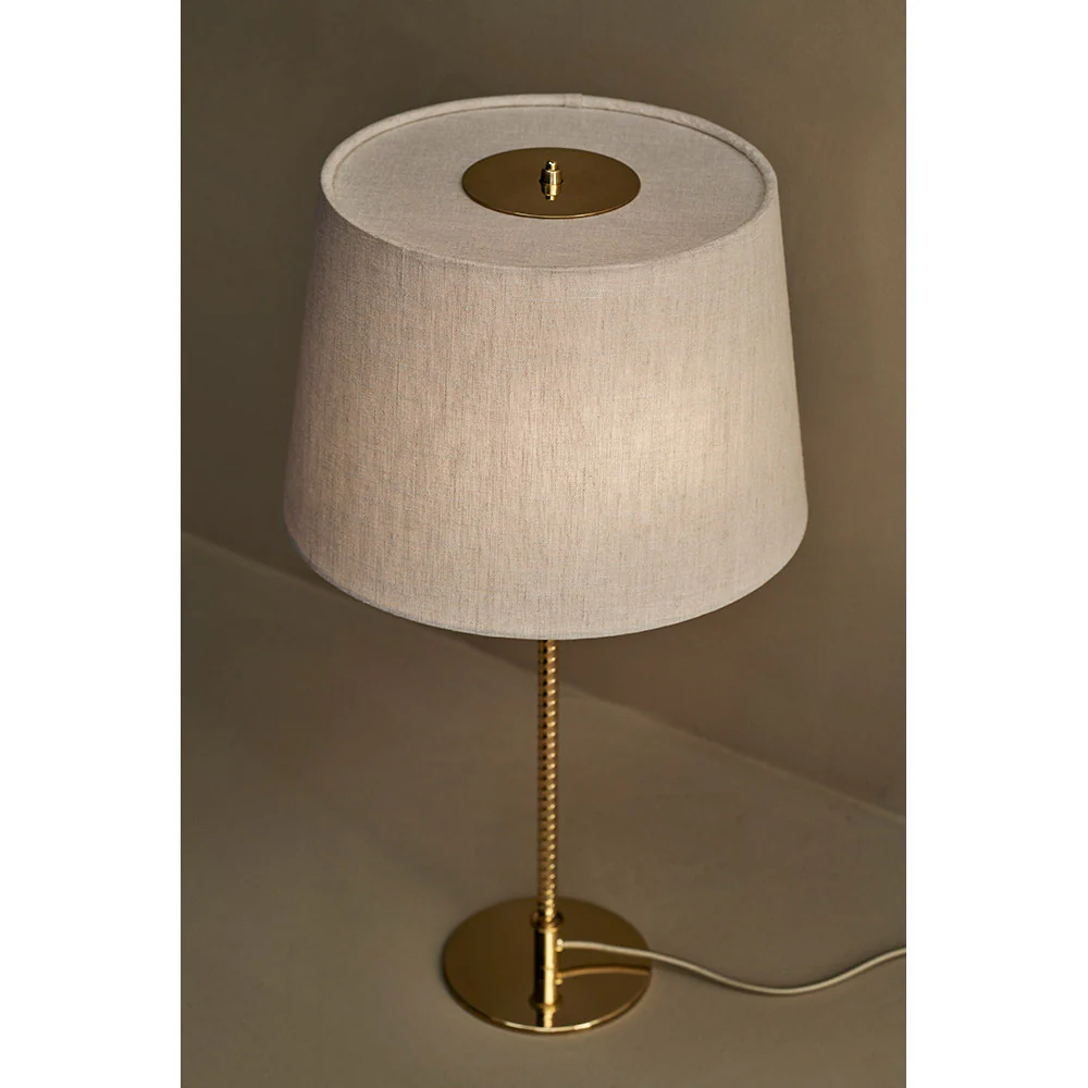 9205 Table Lamp - Canvas Shade - Image 6