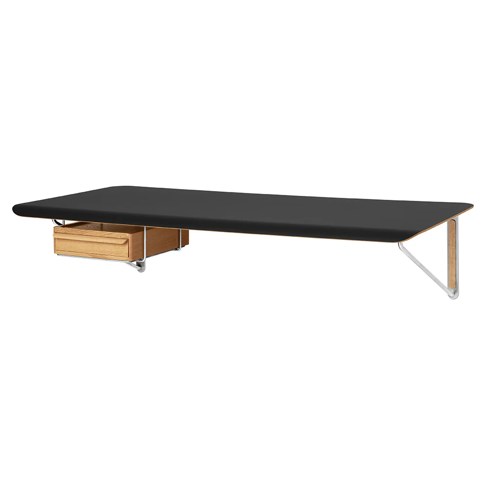 AB019 Wall Desk With Drawer - Laminate/Wood - Image 3