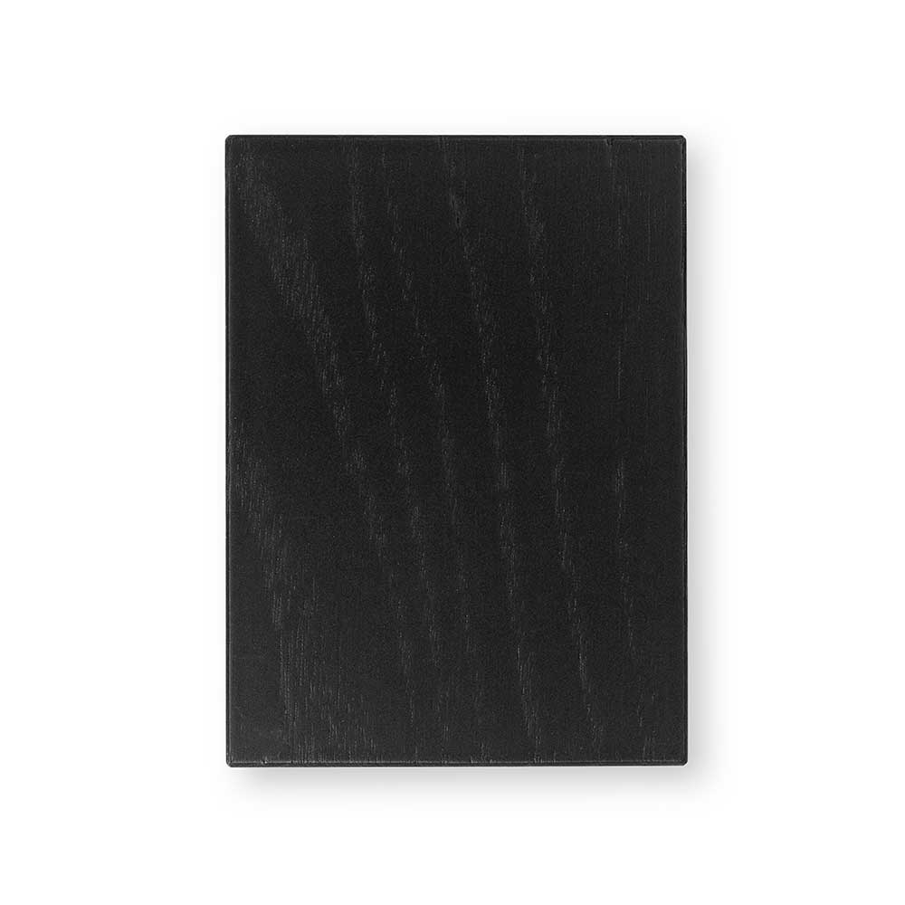 Accent Medium Side Table - Oak, Black Stain Lacquered - Image 3