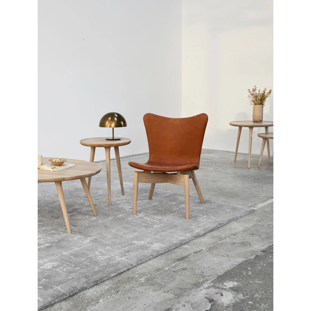 Accent Oval Lounge Table - Oak, Matte Lacquered - Image 3