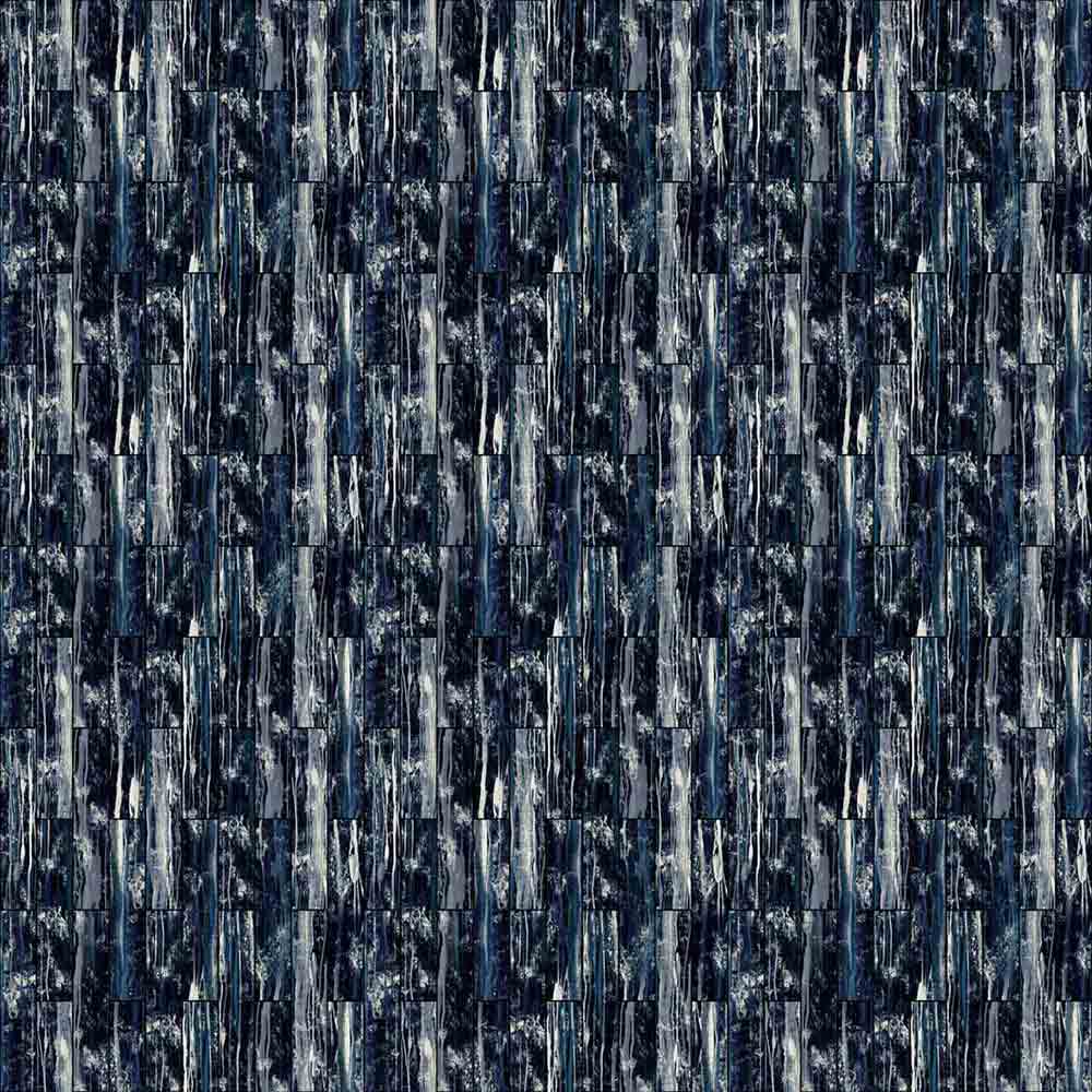 Acro Wallpaper - Navy - Image 2