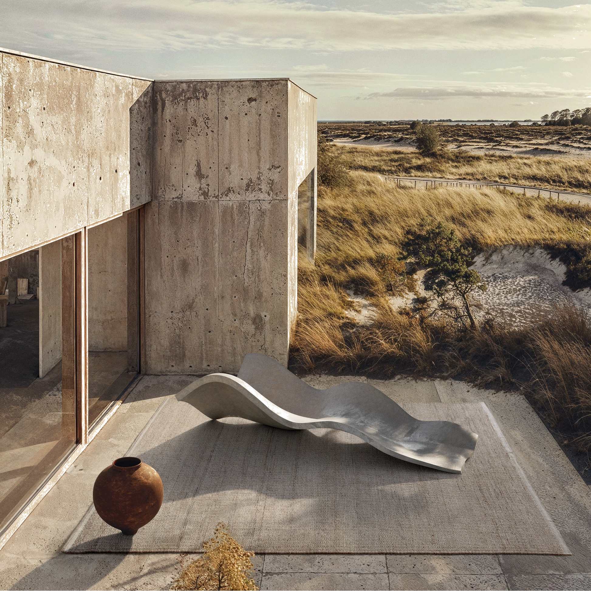Adonic Mist Rectangular Rug - Earth - Image 6