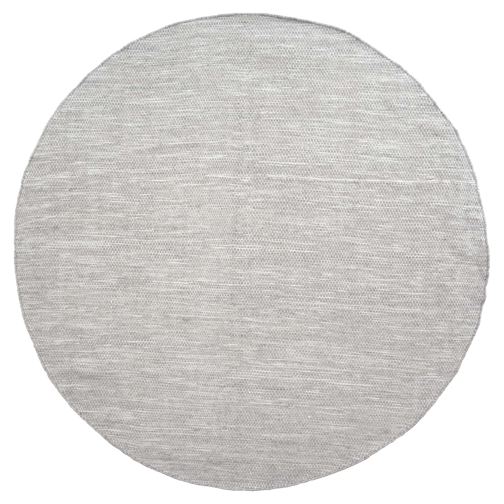 Adonic Mist Round Rug - Steel