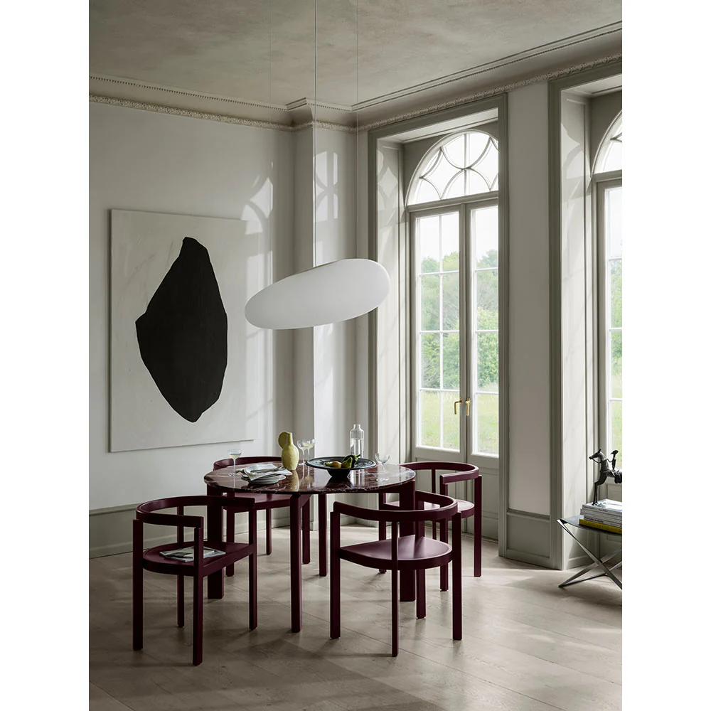 After Arm Chair - Ash Burgundy - Image 4