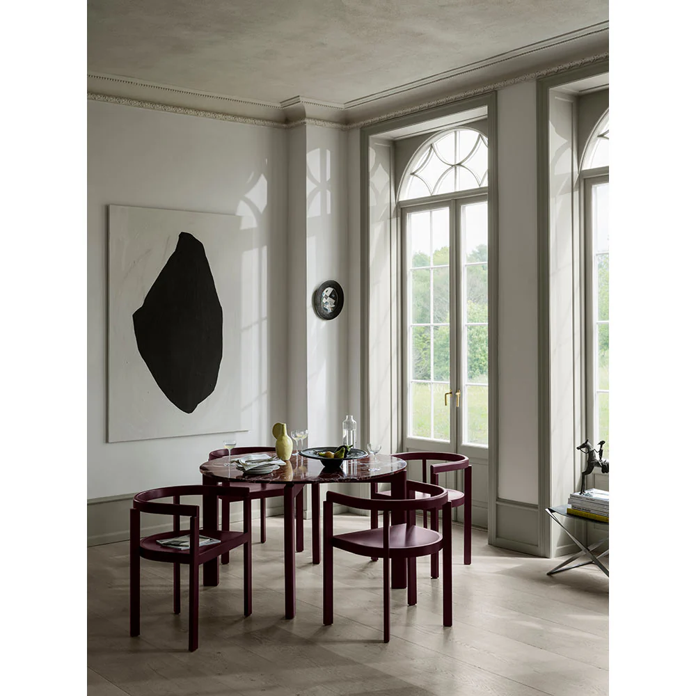 After Arm Chair - Ash Burgundy - Image 6