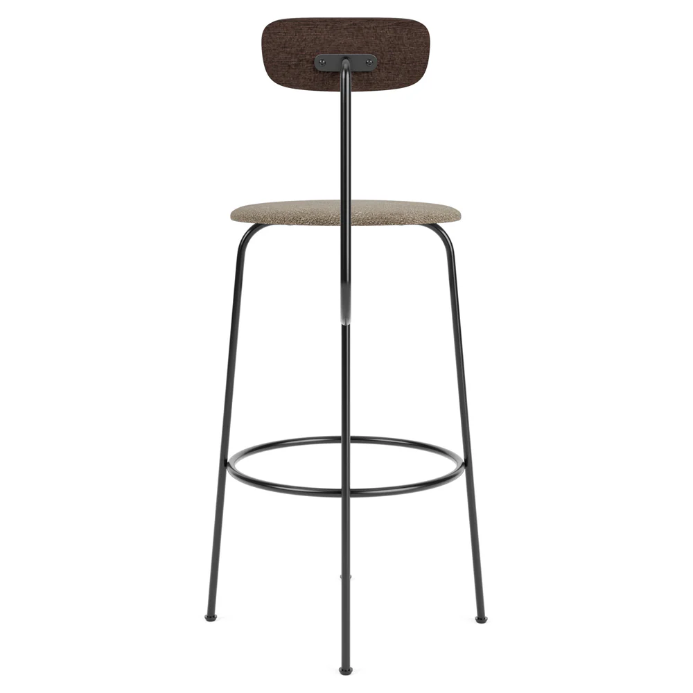 Afteroom Seat Upholstered Bar Counter Chair - Dark Stained Oak - Image 3