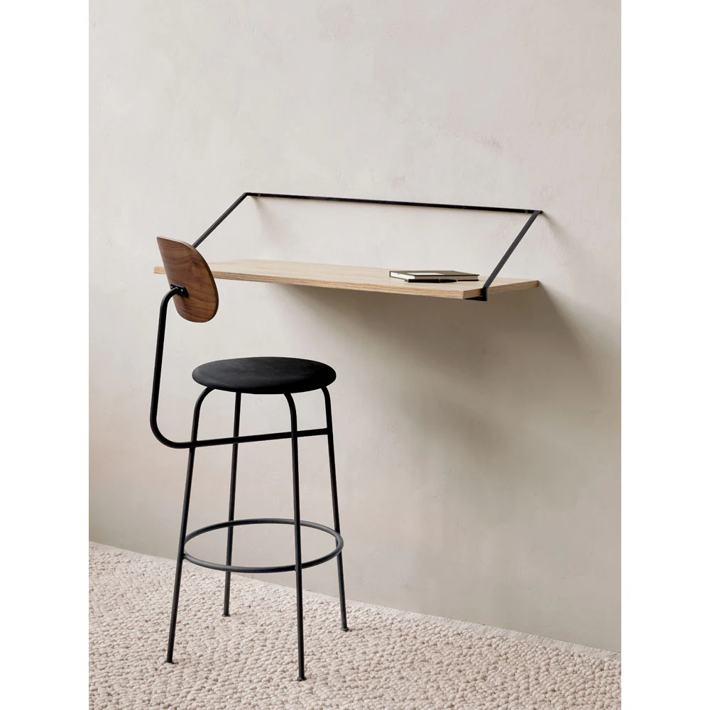 Afteroom Seat Upholstered Bar Counter Chair Plus - Black Ash - Image 4