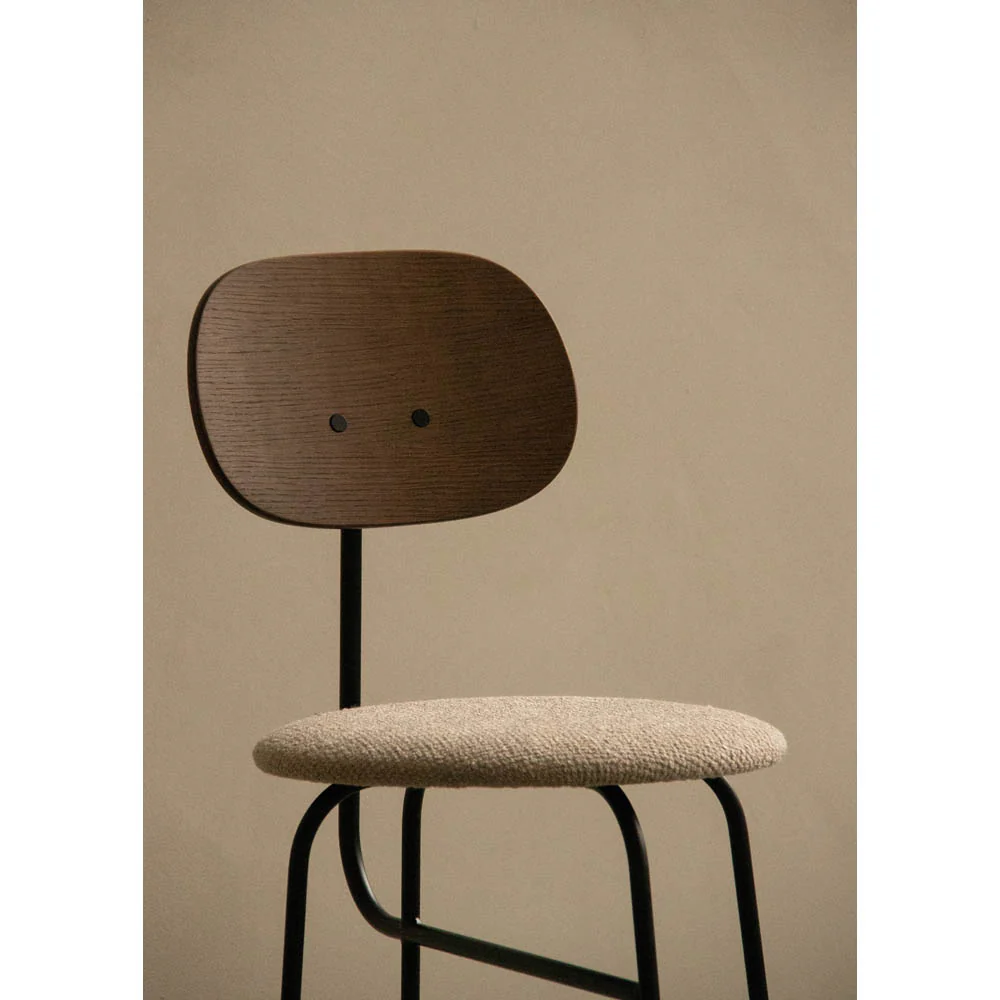 Afteroom Seat Upholstered Bar Counter Chair Plus - Dark Stained Oak - Image 4