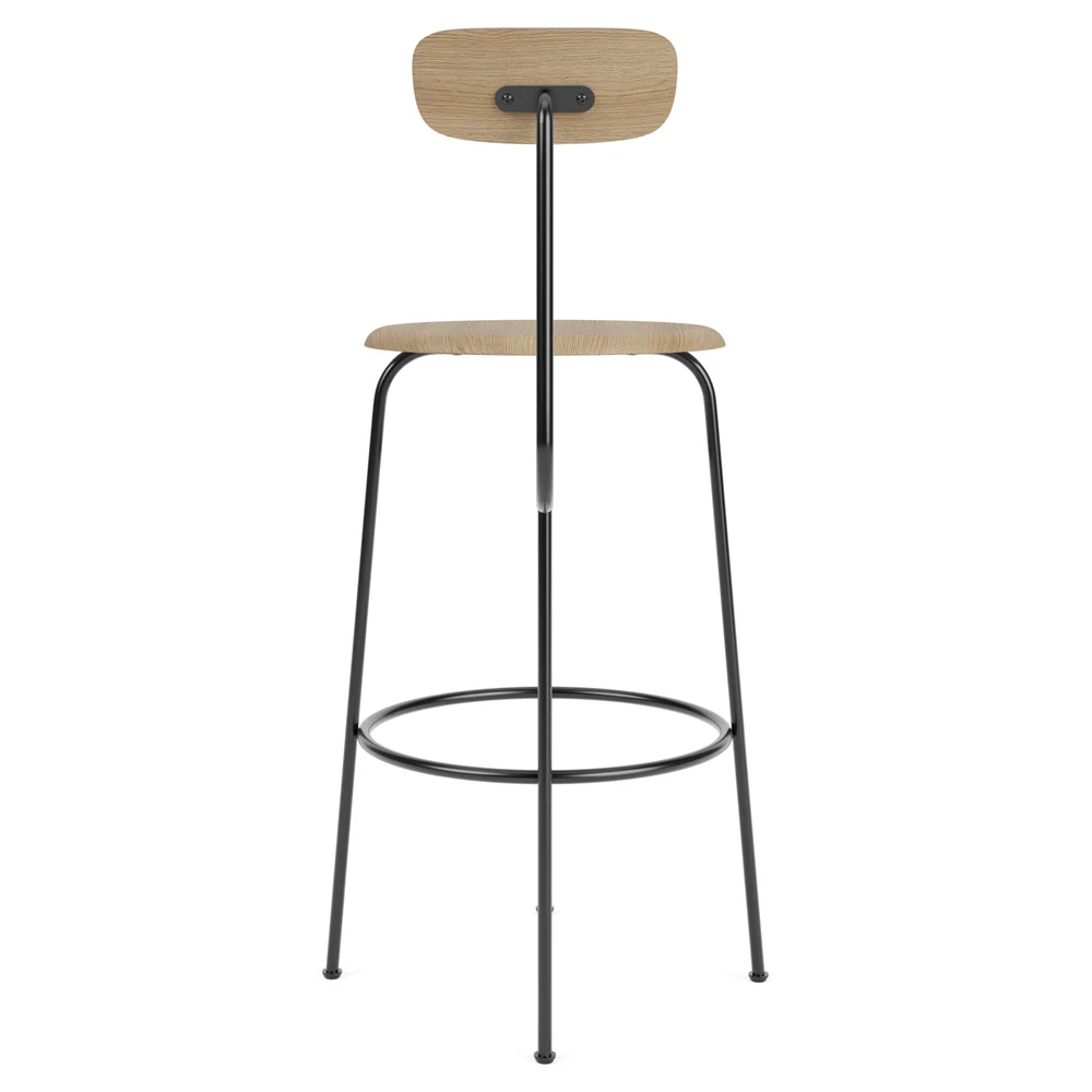 Afteroom Unupholstered Bar Counter Chair - Natural Oak - Image 3
