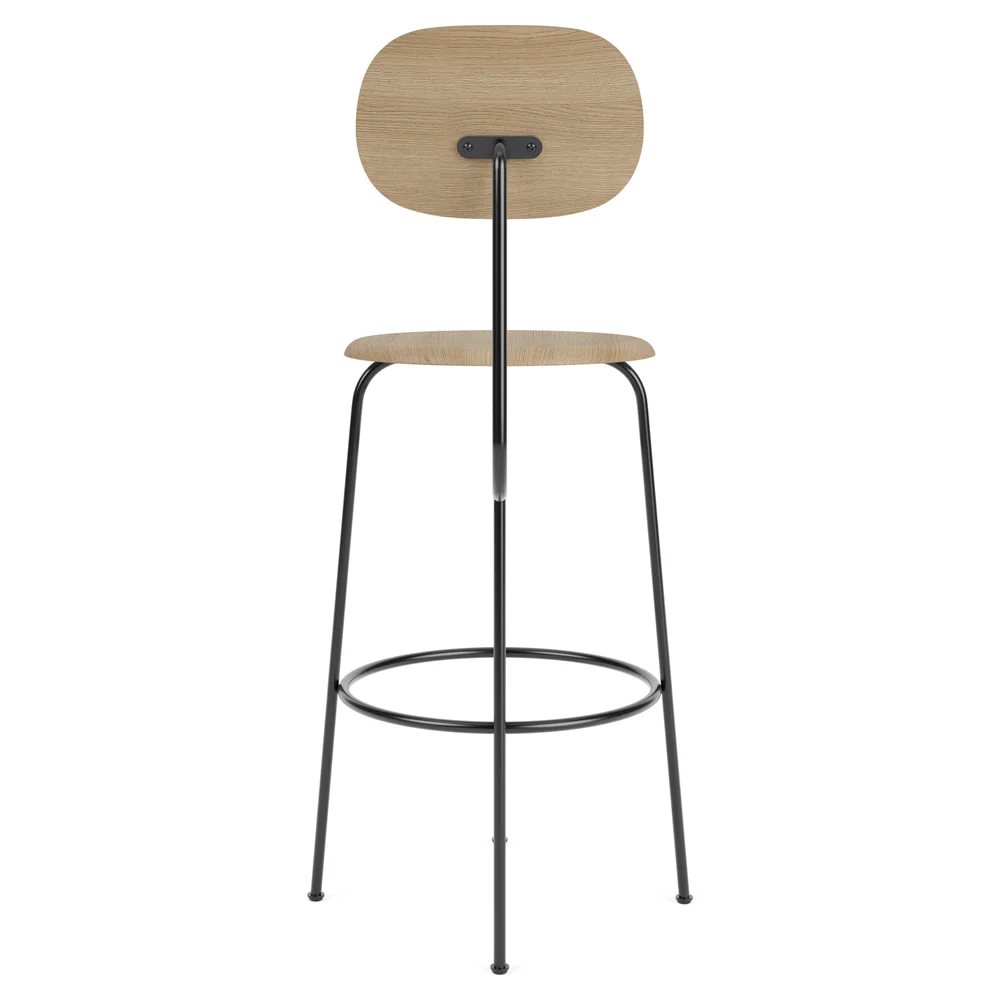 Afteroom Unupholstered Bar Counter Chair Plus - Natural Oak - Image 3