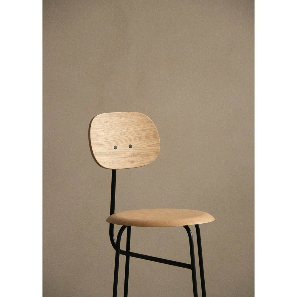 Afteroom Unupholstered Bar Counter Chair Plus - Natural Oak - Image 4