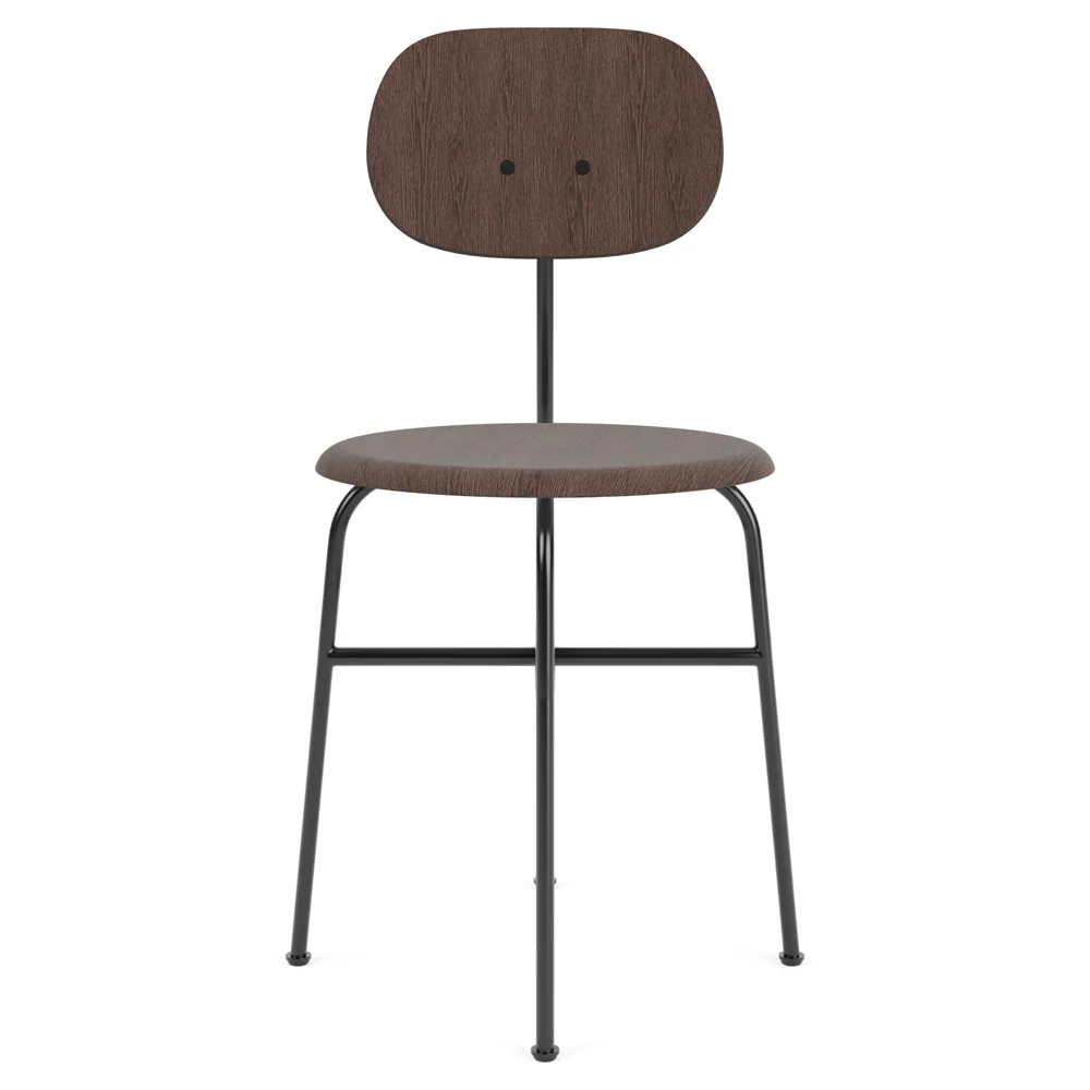Afteroom Unupholstered Dining Chair Plus - Dark Stained Oak - Image 2