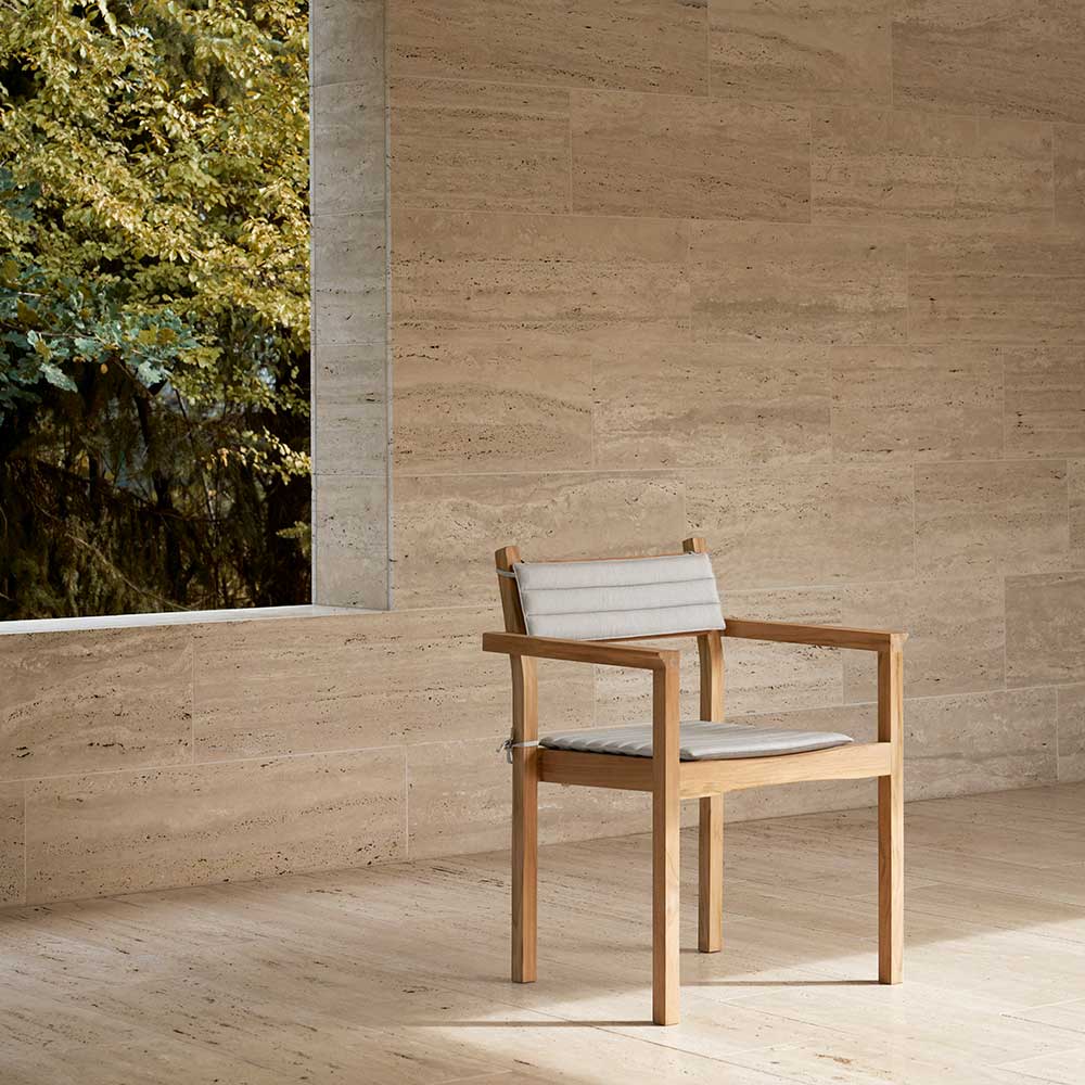 AH502 Outdoor Dining Chair With Armrest - Image 9