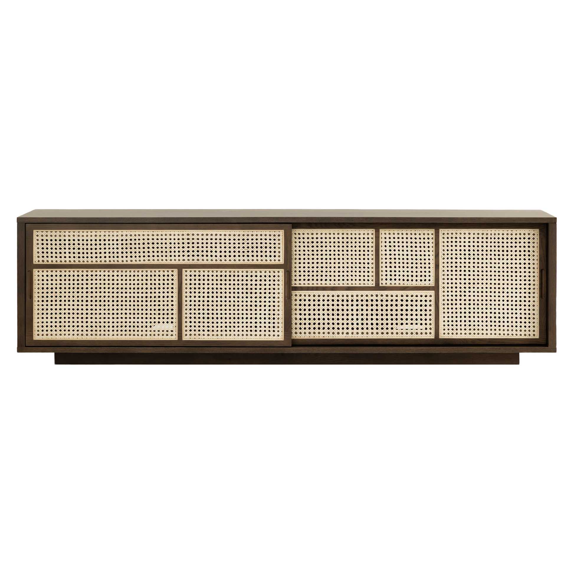 Air Sideboard Low - Dark Oak