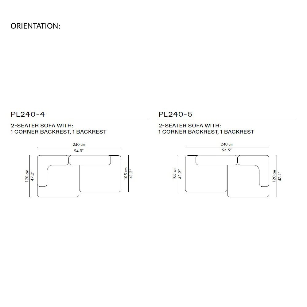 Alphabet Sofa PL240 - 2 Seater - Image 11