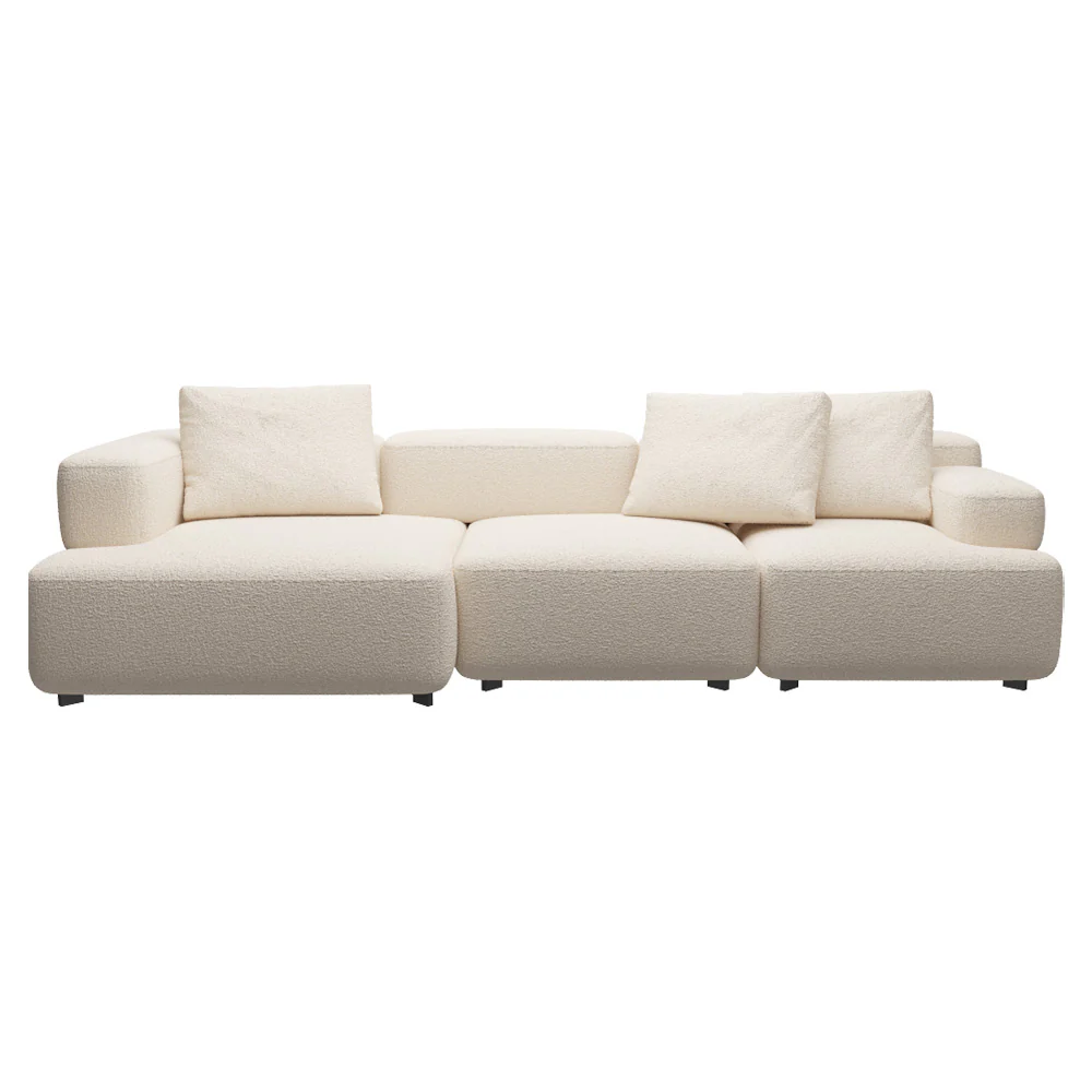 Alphabet Sofa PL300 - 3 Seater, Armrest