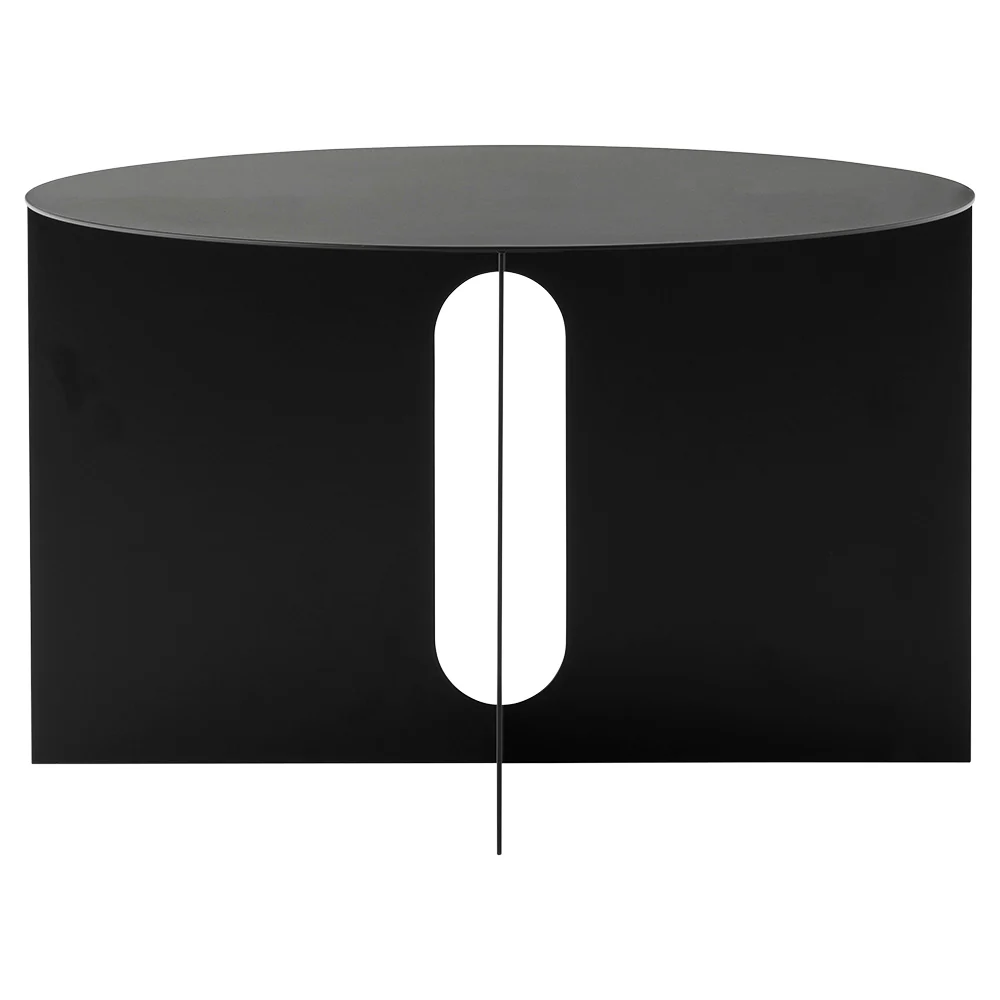 Androgyne 25" Steel Side Table - Black