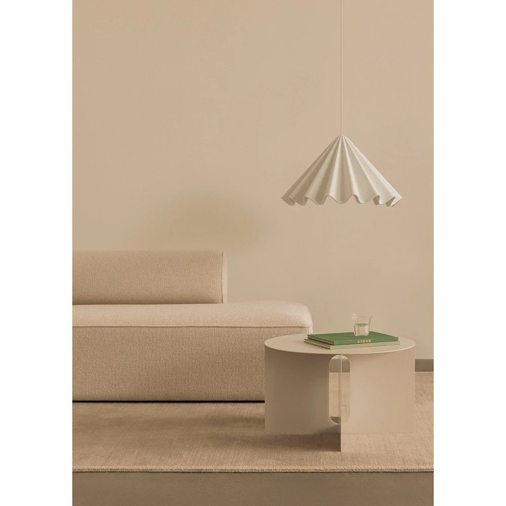 Androgyne Tabletop For 25" Steel Side Table - Nero Marquina Marble - Image 6