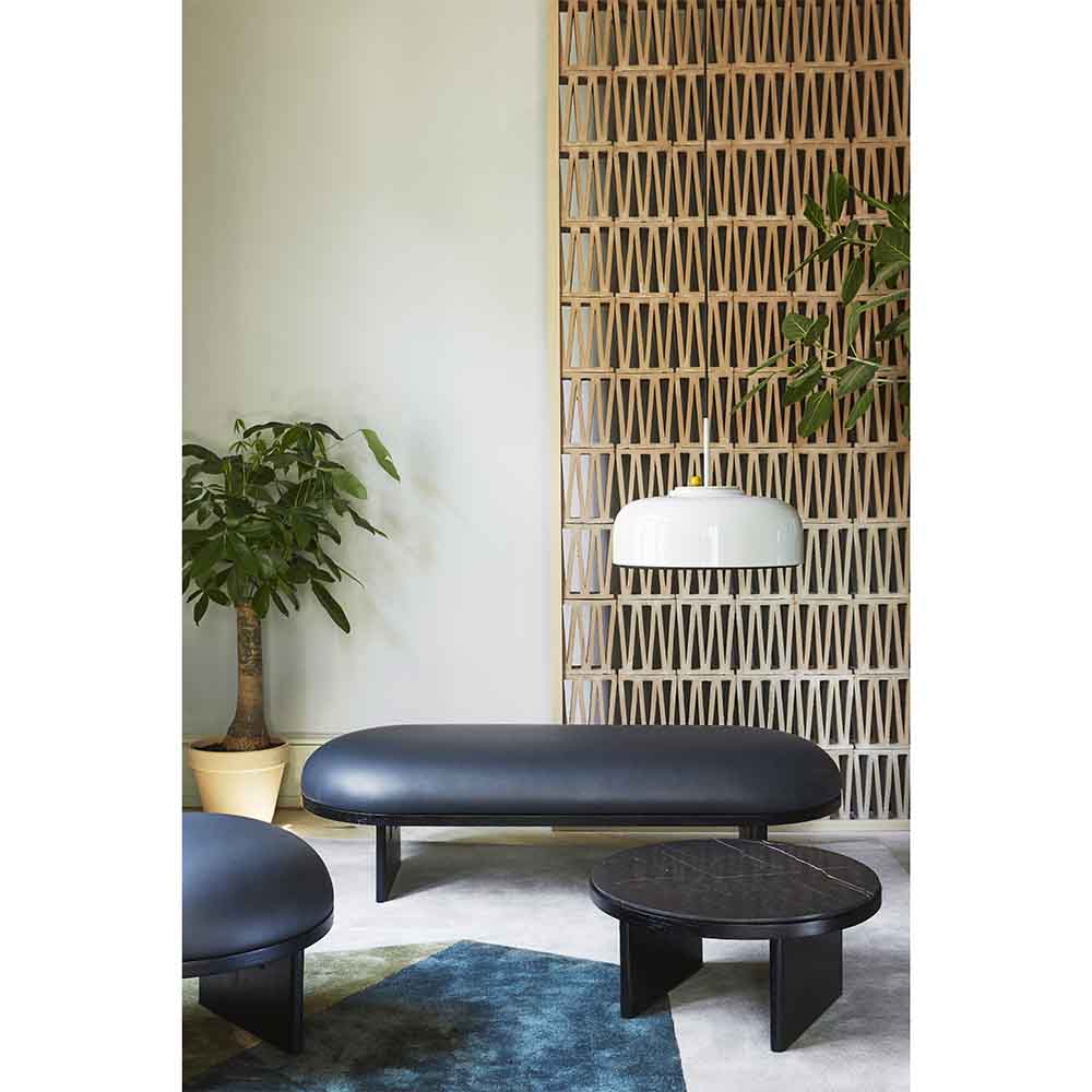 Anza Coffee Table - Black Oak, Nero Marquina Marble - Image 5