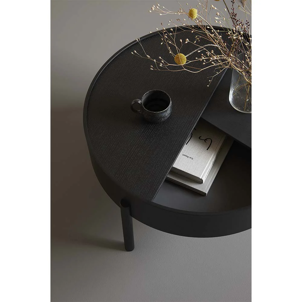 Arc Coffee Table - Black Painted Ash - Image 4