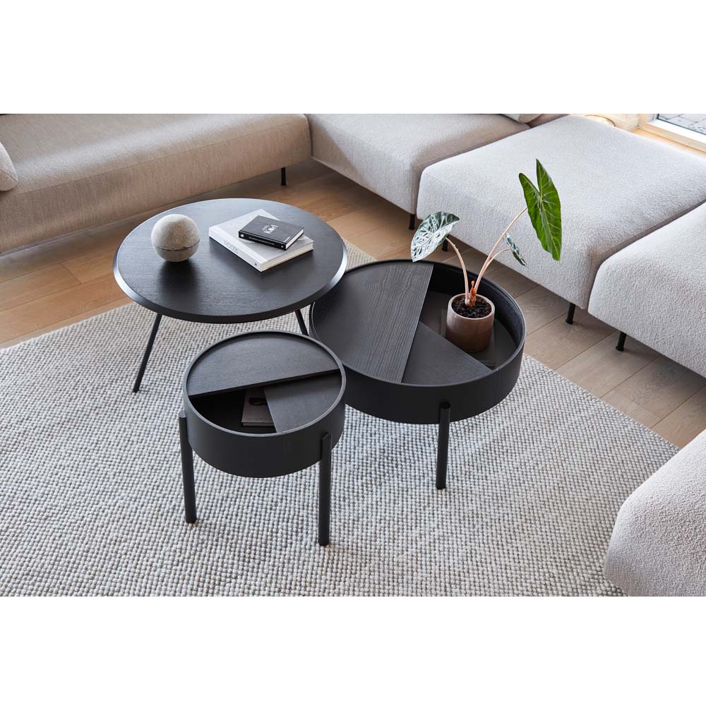 Arc Coffee Table - Black Painted Ash - Image 6