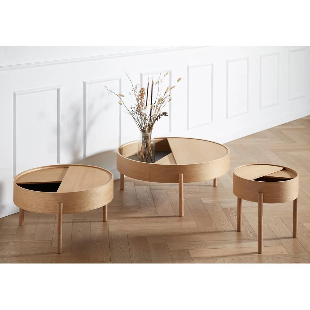 Arc Side Table - Black Painted Ash - Image 6