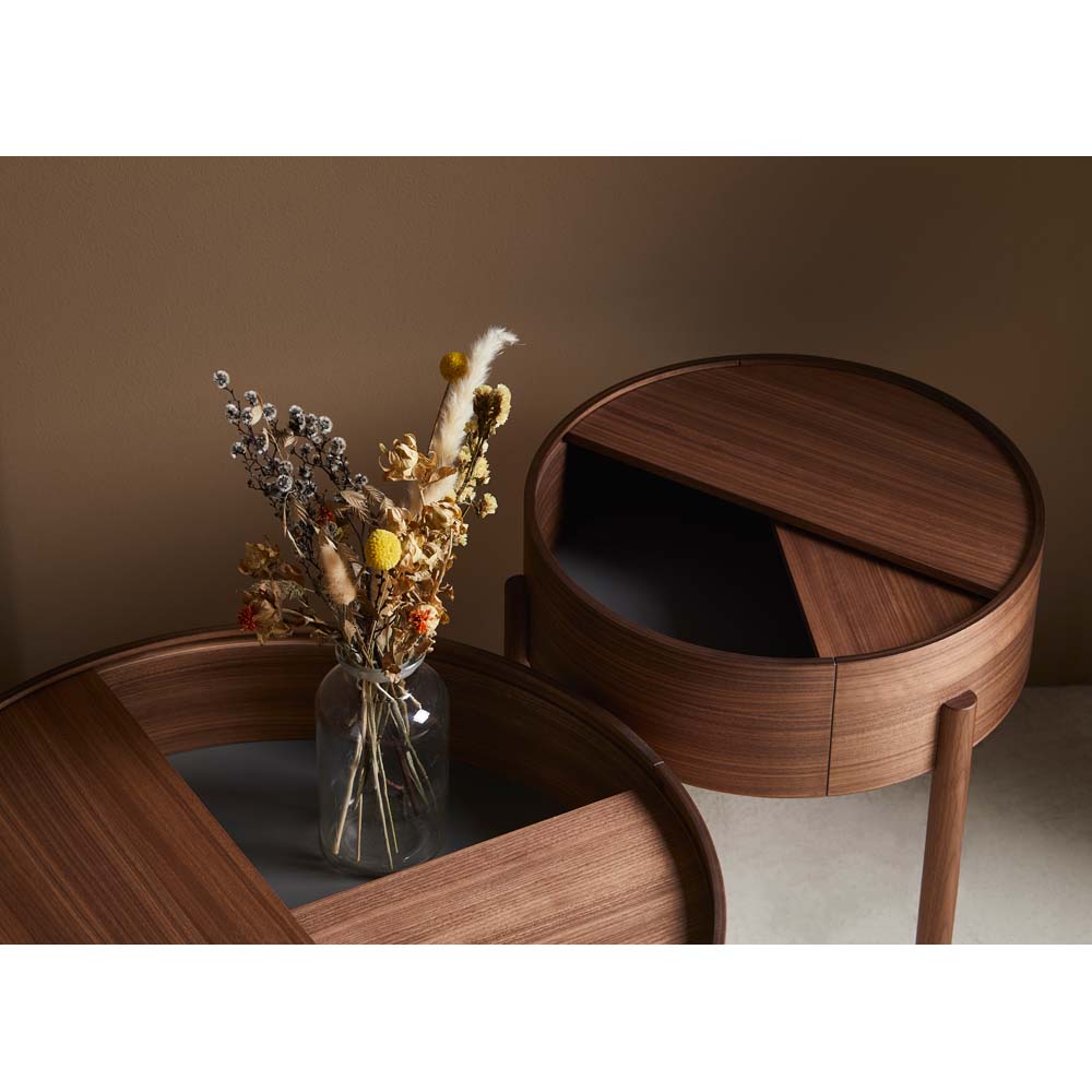 Arc Side Table - Walnut - Image 4