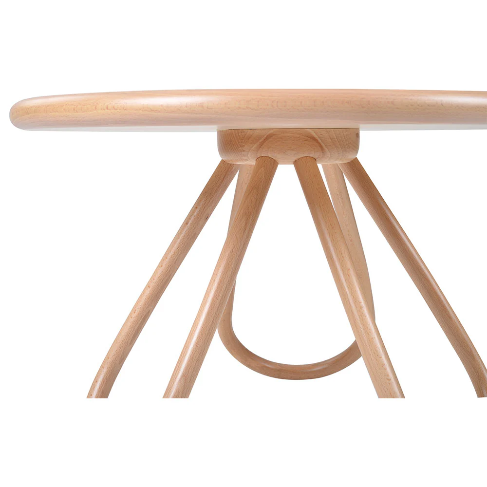 Arch Coffee Table - Wood Top - Image 3