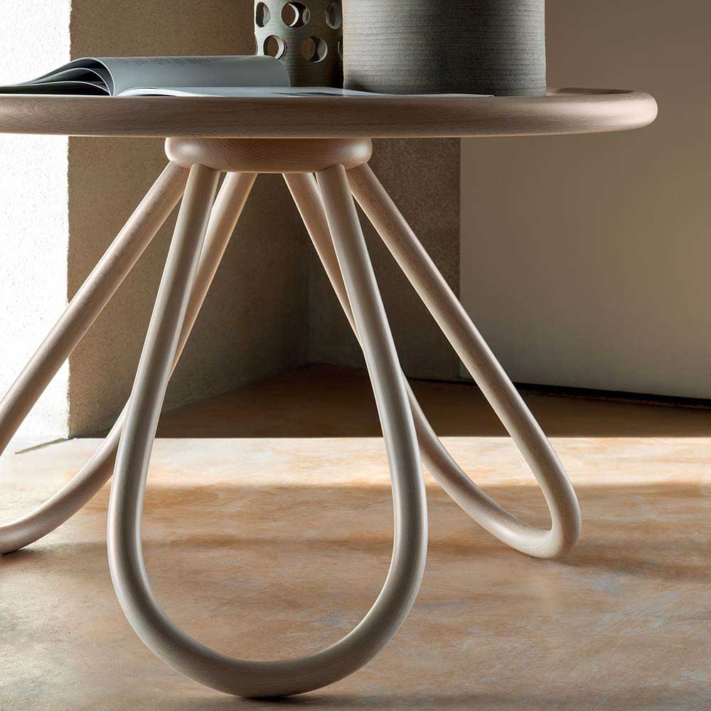 Arch Coffee Table - Wood Top - Image 5