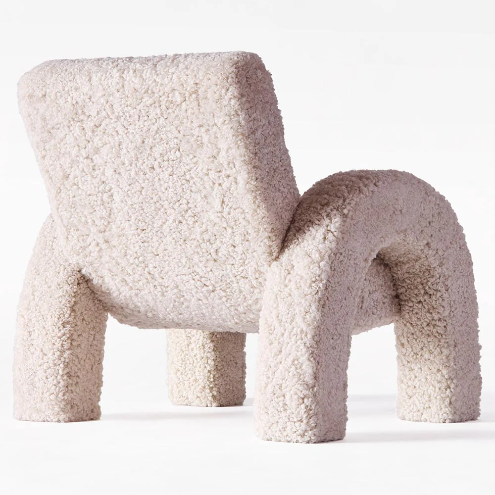 Arco Small Lounge Chair - Sheepskin - Image 4