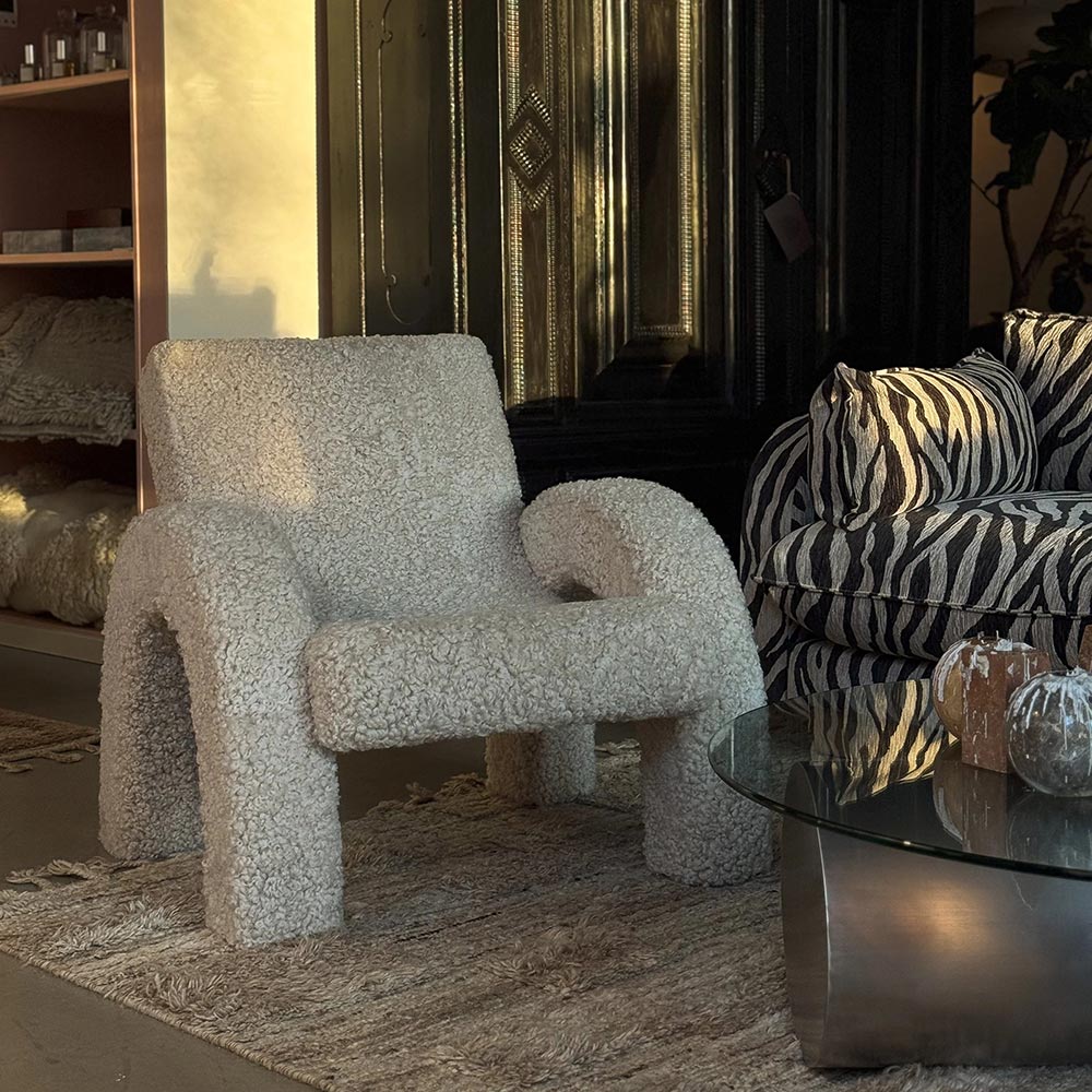 Arco Small Lounge Chair - Sheepskin - Image 6
