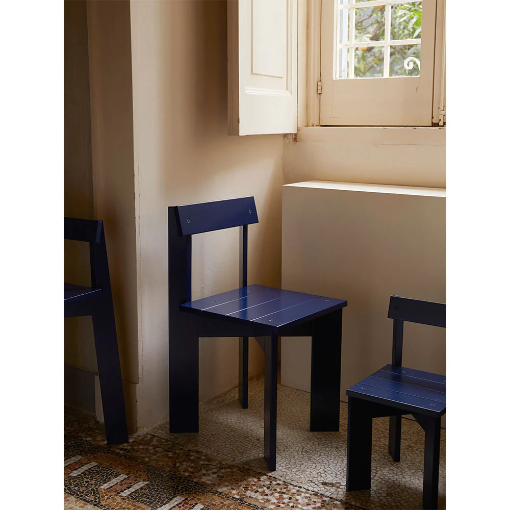 Ark Dining Chair - Blue - Image 8