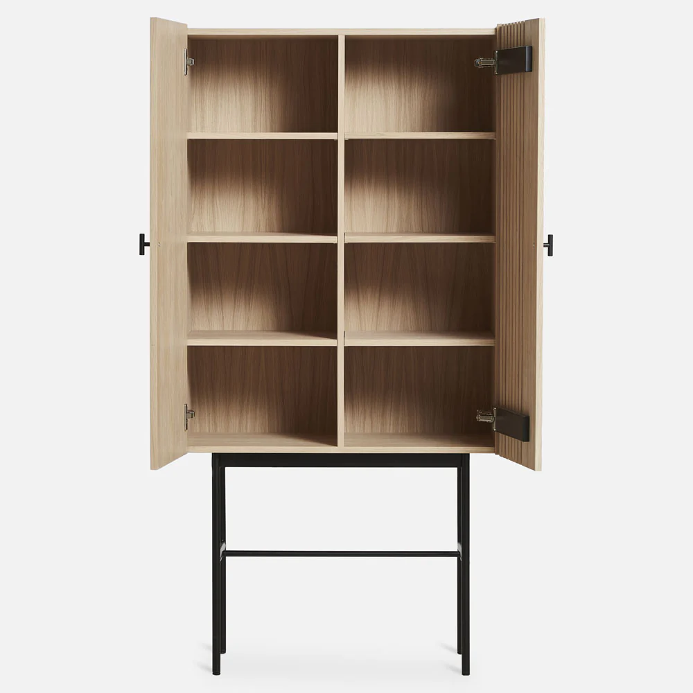 Array Highboard - White Pigmented Oak - Image 3