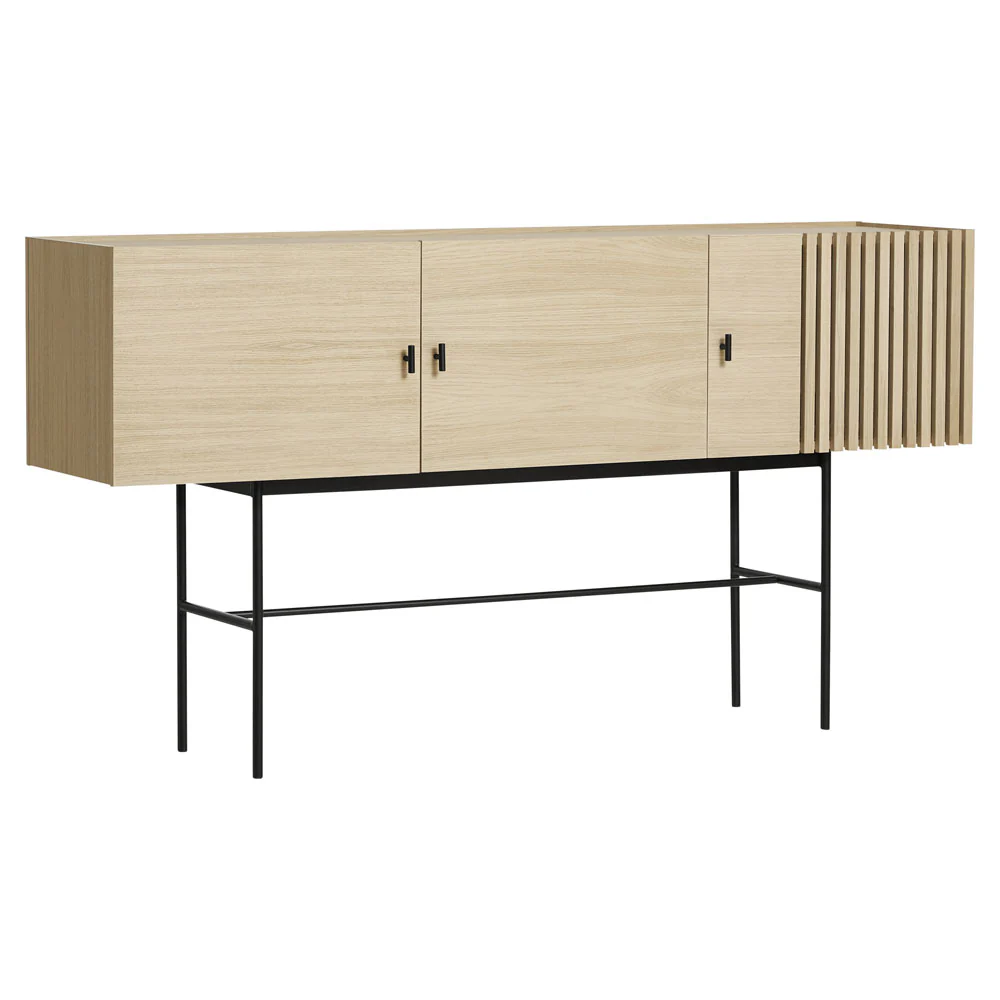 Array Sideboard 71''W - White Pigmented Oak - Image 2