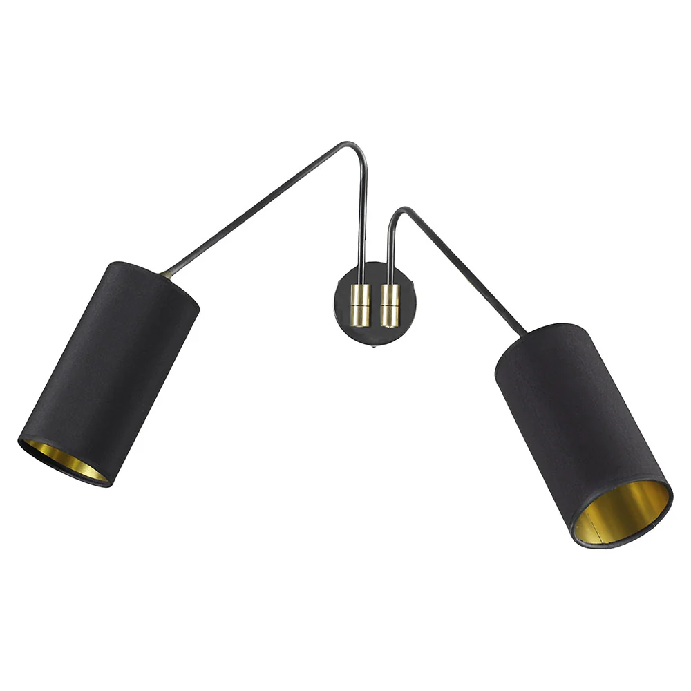 Array Twin Wall Sconce - Bronze
