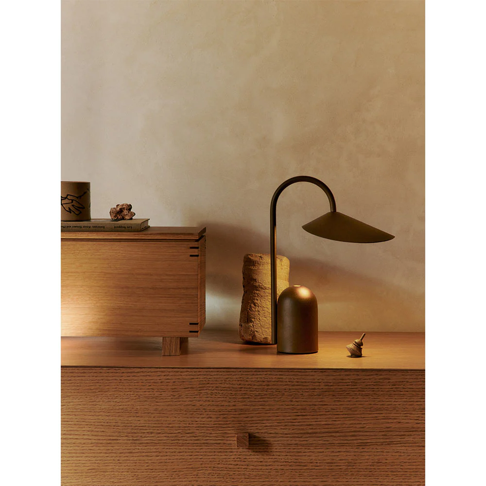 Arum Portable Lamp - Dark Chocolate - Image 2