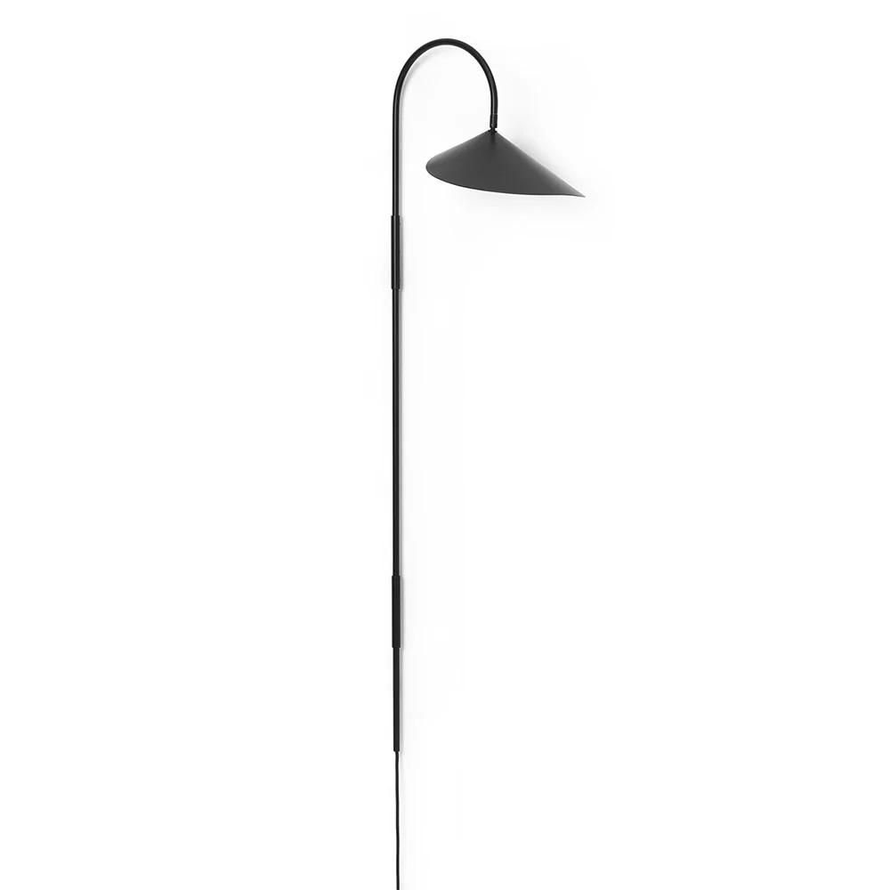 Arum Swivel Tall Wall Lamp - Black - Image 2