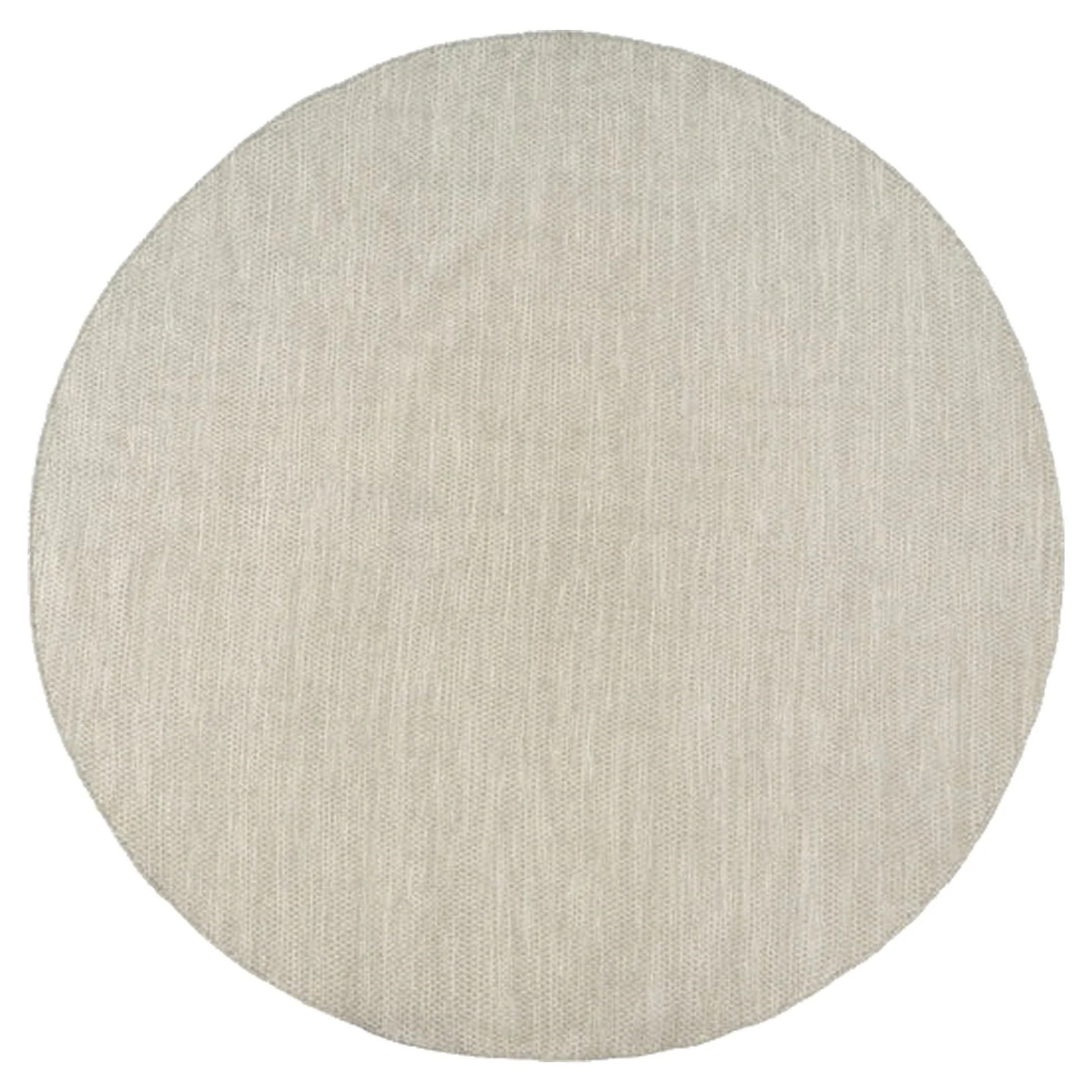 Asko Round Rug - Steel