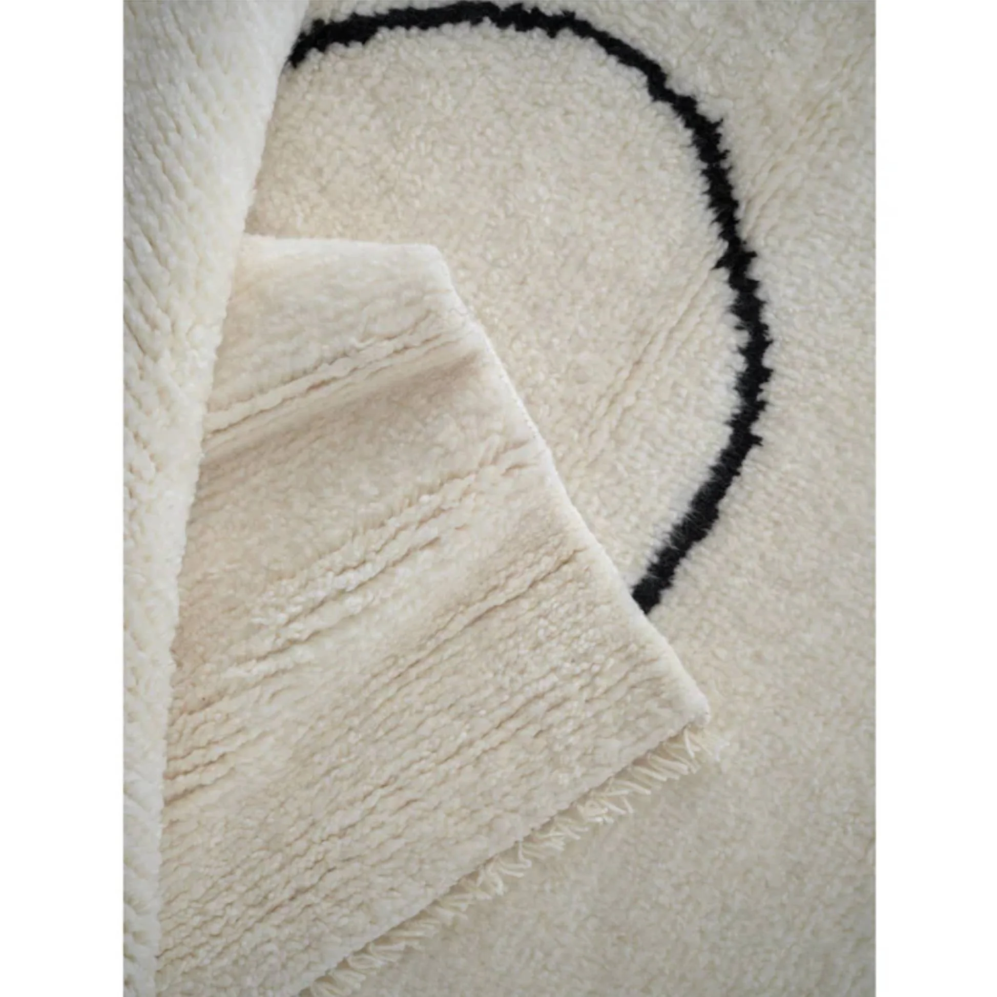 Astral Spiral Rug - Black - Image 3