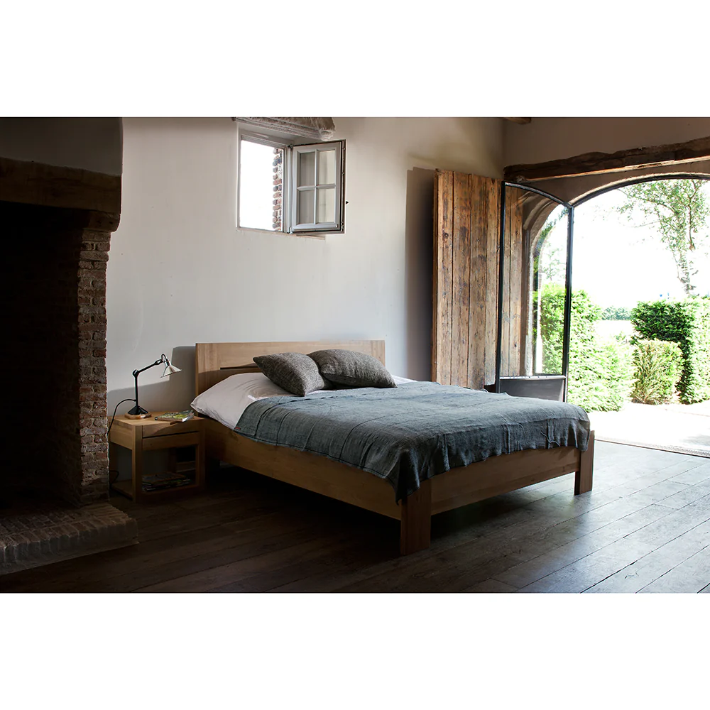 Azur Bedside Table - Oak - Image 5