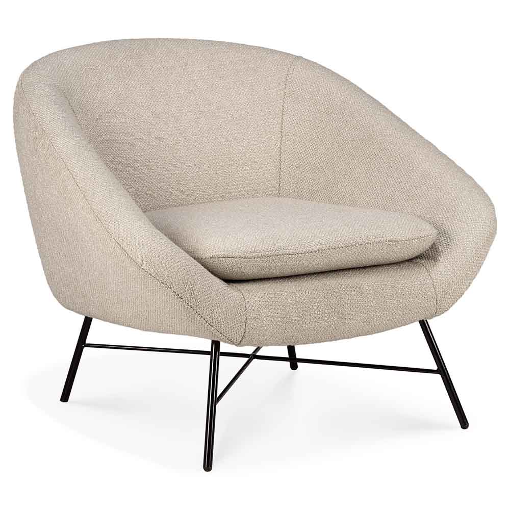 Barrow Lounge Chair - Off White - Image 2