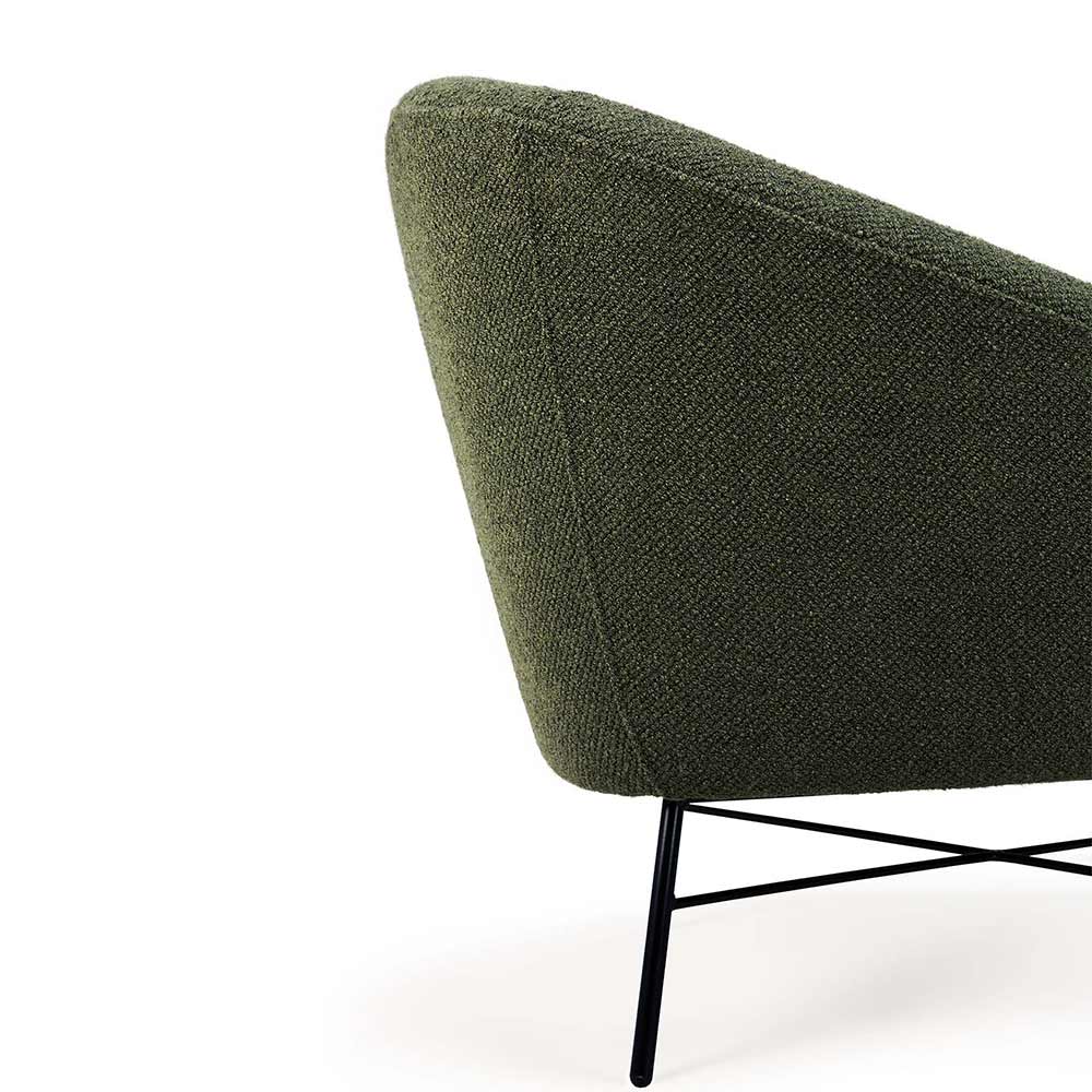 Barrow Lounge Chair - Pine Green - Image 4