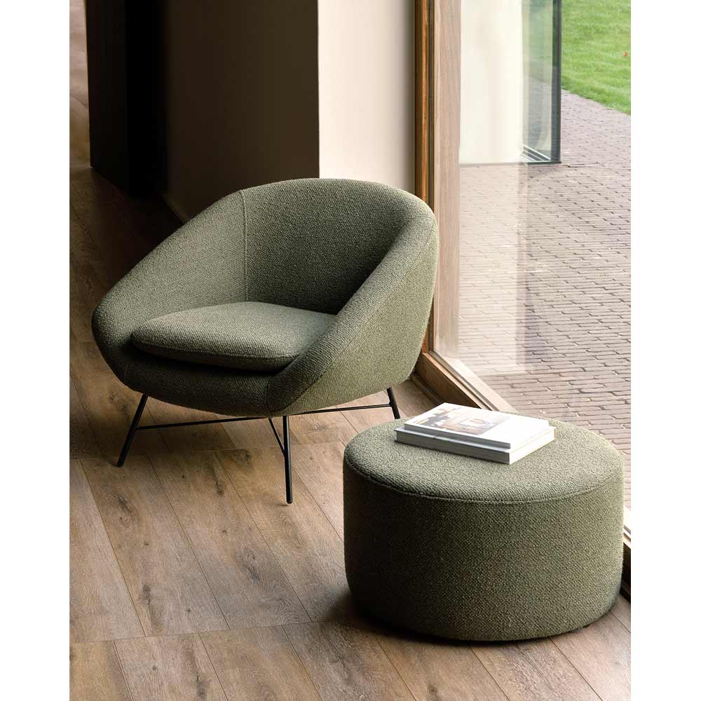 Barrow Lounge Chair - Pine Green - Image 6
